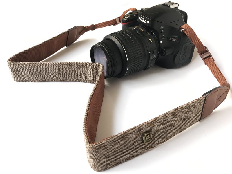 Alled Camera Strap Neck, Adjustable Vintage Soft Camera Straps Shoulder Belt for Women/Men,Camera Strap for Nikon/Canon/Sony/Olympus/Samsung/Pentax ETC DSLR/SLR - Image 4